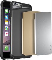 Smartish iPhone 6 Plus/6s Plus Case - Silk Armor Tough Case for iPhone 6+/6s+ (5.5") by Silk - Military-Grade Stealth Protective Phone Cover (Includes 3 interchangeable backplates)