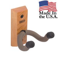 Hold Up Displays - Vertical Gun Hanger and Rifle Storage Gun Wall Holder Securely Holds Firearm and Bow - Real Hardwood Harvested in Wisconsin - Made in USA - Cherry