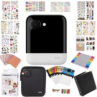 Polaroid POP Instant Camera Gift Bundle + Zink Paper (20 Sheets) + 9 Unique Colorful Sticker Sets + Case + Markers + Hanging Frames + Photo Album + Accessories