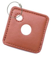 all4fit Fashion Key Chain Cover Style Accessories for Tile Skin Phone Finder Key Finder Item Finder (only case, NO Tracker Included). for New Tile pro 2018. Brown X 1