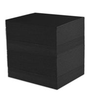 Golden State Art, Pack of 50, 3/16" Thick, 5x7 Black Foam Core Backing Boards (5x7, Black)