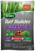 Scotts Turf Builder Southern Triple Action - Kills Dollarweed and Clover, Prevents and Kills Fire Ants, Feeds and Strengthens Lawns - Covers up to 4,000 sq. ft.