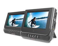 Ematic ED727 7" Dual Screen Portable DVD Player