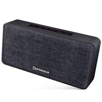 HyperGear FABRIX Wireless Speaker, Bluetooth 4.1, HD Stereo Sound and Precision Bass, Powerful 10W Output With Built-in FM Radio and Hands-free Speakerphone Function (Black)