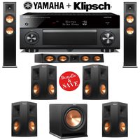 Klipsch RP-250F Reference Premiere 7.1 Home Theater System with Yamaha RX-A1060BL AVENTAGE 7.2-Ch Network A/V Receiver