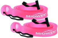 Midwest Outfitters Rod Socks Fishing Rod Sleeve Cover -2Pack- Rod Sock Fishing Pole Covers for Spinning Baitcaster and Youth Fishing Pole Sizes - Rod Cover Comes in Multiple Sizes and Colors