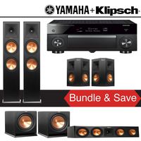 Klipsch RP-280F 5.2-Ch Reference Premiere Home Theater System with Yamaha AVENTAGE RX-A1070BL 7.2-Channel Network AV Receiver