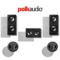 Polk Audio 900LS 5.0-Ch Vanishing Series in-Wall/in-Ceiling Home Theater Speaker System (900-LS + 255C-RT + 265-RT)