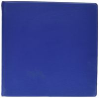 Samsill 2 Inch Value Document Storage 3 Ring Binder , Round Ring, 11 x 8.5 Inches, Dark Blue / Navy (11602)