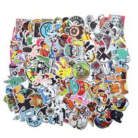 Decorations Sticker,100pcs Waterproof Vinyl Stickers for Door,Window,Car,Laptop, Motorcycle,Bicycle,Luggage, Skateboard Vinyl Graffiti Stickers Decal Patches. (SG-001-G1)