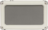 Crosley CR3028A-WS Charlotte Vintage Full Range Portable Bluetooth Speaker, White Sand