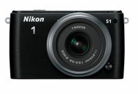 Nikon 1 S1 10.1 MP HD Digital Camera with 11-27.5mm VR 1 NIKKOR Lens (Black)