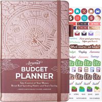 Legend Budget Planner - Deluxe Financial Planner Organizer & Budget Book. Money Planner Account Book & Expense Tracker Notebook Journal for Household Monthly Budgeting & Personal Finance - Rose Gold