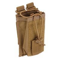 5.11 Radio Pouch Compatible with 5.11 Bags/Packs/Duffels, Style 58718, Flat Dark Earth