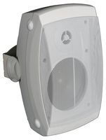 Audio Experience AES0105W Weatherproof Multi Patio Speakers (Pair, White) 80W, 5.25" 2-Way Woofer Speaker and 1" Balance Dome Tweeter