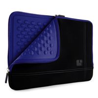 SumacLife Bubble Padded Microsuede Sleeve for Samsung Galaxy Tab S 10.5 / Tab Pro 10.1 / Tab 4 10.1 / Note 10.1" Tablets (Blue)