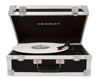 Crosley CR6251A-BK Bound Portable Turntable with Bluetooth Input, Black