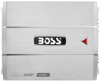 BOSS Audio Systems CHD4000 CHAOS 4000-Watt Monoblock, Class D 1 to 8 Ohm Stable Monoblock Amplifier with Remote Subwoofer Level Control