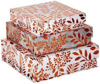 Punch Studio Nested Box Set with Copper Lilac & Sage (43812N)