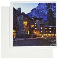 3dRose Ahwahnee Lodge, Yosemite NP, California, USA - US05 CHA0115 - Chuck Haney - Greeting Cards, 6 x 6 inches, set of 12 (gc_88309_2)