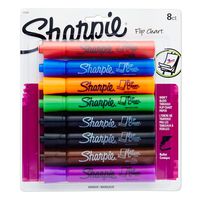Sharpie 22480PP Flip Chart Markers, Bullet Tip, Assorted Colors, 1 Pack