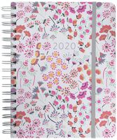 Vera Bradley Large 17 Month Planner Tulip Daisy One Size