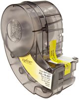 Brady XSL-18-427 Idxpert 1" Height, 0.75" Width, B-427 Self-Laminating Vinyl, Black On White And Translucent Color Label (250 Per Cartridge)