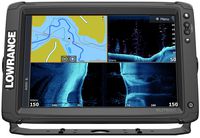 Elite-12 Ti2-12-inch Fish Finder Active Imaging 3-in-1Transducer, Wireless Networking, Real-Time Map Creation Preloaded C-MAP US Inland Mapping ...
