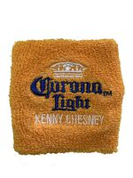Corona Light Kenny Chesney Terry Cloth Wrist Band