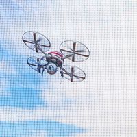 Just For Nets JFN Drone/UAV Enclosure Cage Netting (Net Only), 25'h x 15'w x 40'l