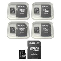 Patriot LX Series 128GB Micro SDXC - Class 10 UHS-I - 5 Pack