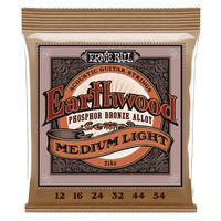 Ernie Ball 2146 Earthwood Medium Light Acoustic Phosphor Bronze String Set (12 - 54)