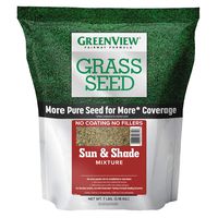 GreenView 2829337 Fairway Formula Grass Seed Sun & Shade Mixture, 7 lb
