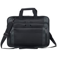 Kenneth Cole Reaction Checkpoint-Friendly 17.3" Laptop & Tablet Business Case Bag, Black