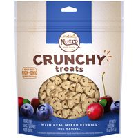 NUTRO Crunchy Dog Treats with Real Mixed Berries, 16 oz. Bag