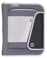 Mead 1-1/2Inch Zipper Binder, 3 Ring Binder, Heavy Duty, PRO Platinum, Color Selected For You (88006)