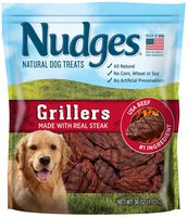 Nudges Steak Grillers Dog Treats, 36 oz