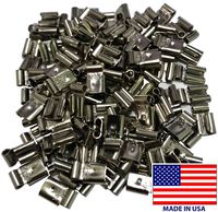 High Temperature 16-14 AWG Gauge Flag Terminal Connector Quick Disconnect Female 1/4" .250 Tab (100 Pack)