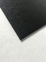 ABS Black Plastic Sheet 1/8" x 24" x 48" Textured 1 Side Vacuum Forming