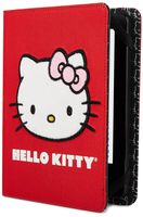 Hello Kitty Fur Face Cover - Red (Fits Kindle Paperwhite, Kindle & Kindle Touch)