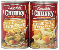 Campbell's Chunky Variety Pack, 18.6 oz. Can (Pack of 6)