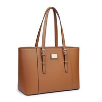 AIENJIU Laptop Tote Shoulder Bag for Women Pu Leather Durable Satchel Purse Handbag Vintage Work