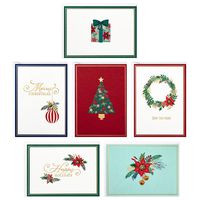 Hallmark Boxed Christmas Cards Assortment, Holiday Icons (48 Cards with Envelopes)