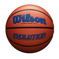 Wilson Evolution Game Basketball, Royal, Official Size - 29.5"