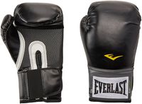 Everlast 1200014  Pro Style Training Gloves (Black, 14 oz.)