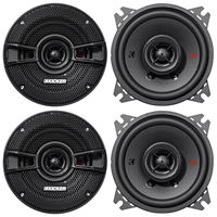 (4) Kicker 44KSC404 KSC404 4" 300 Watt 2-Way Car Stereo Speakers KSC40