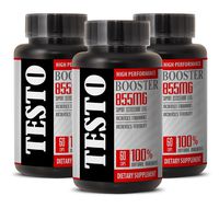 libido Enhancement Pills for Men - TESTO Booster 855 - HIGH Performance - Ginseng Extract Complex - 3 Bottles 180 Capsules