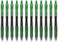 Pilot Gel Pen,Retractable/Refillable,Fine Point,Green (PIL31177)