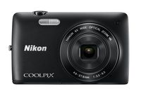 Nikon COOLPIX S4300 16 MP Digital Camera with 6x Zoom NIKKOR Glass Lens and 3-inch Touchscreen LCD (Black)