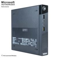 Lenovo ThinkCentre M93P Tiny Form Factor Business Desktop Computer, Intel Dual-Core i5-4570T Processor up to 3.60 GHz, 8GB RAM, 128GB SSD, WiFi, USB 3.0, VGA, Windows 10 Pro (Renewed)